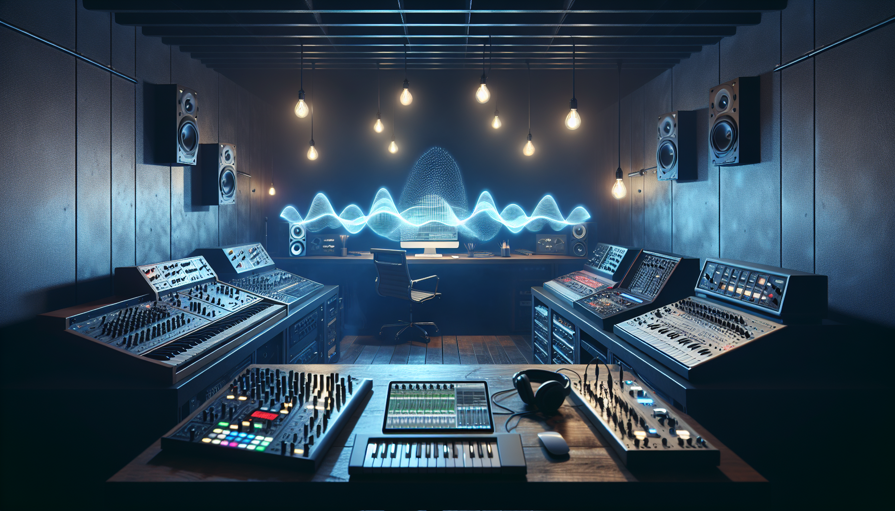 studio ambiente musikproduktion