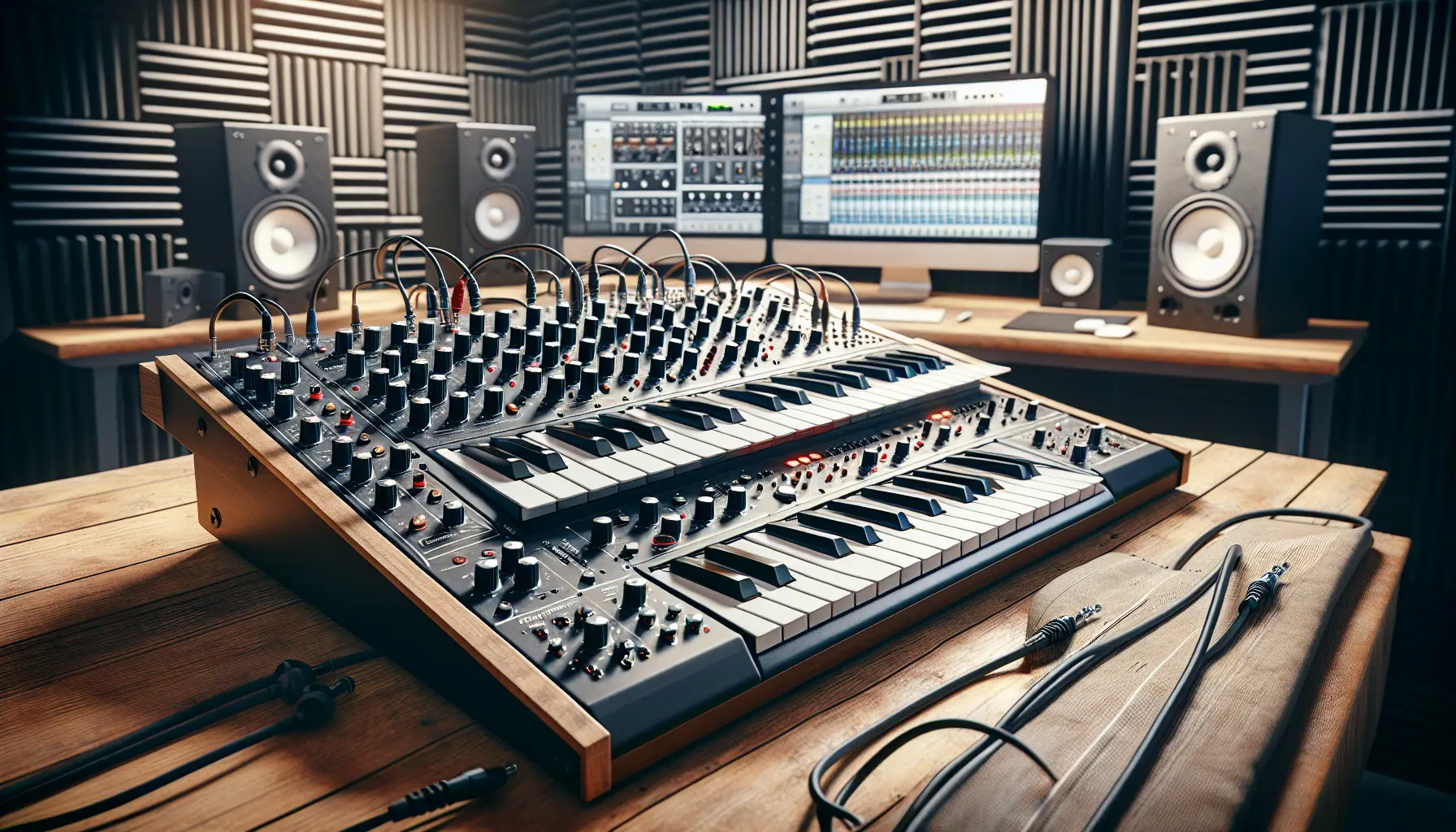 hardware synthesizer aufnehmen
